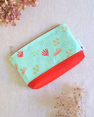 mátová kosmetická taška