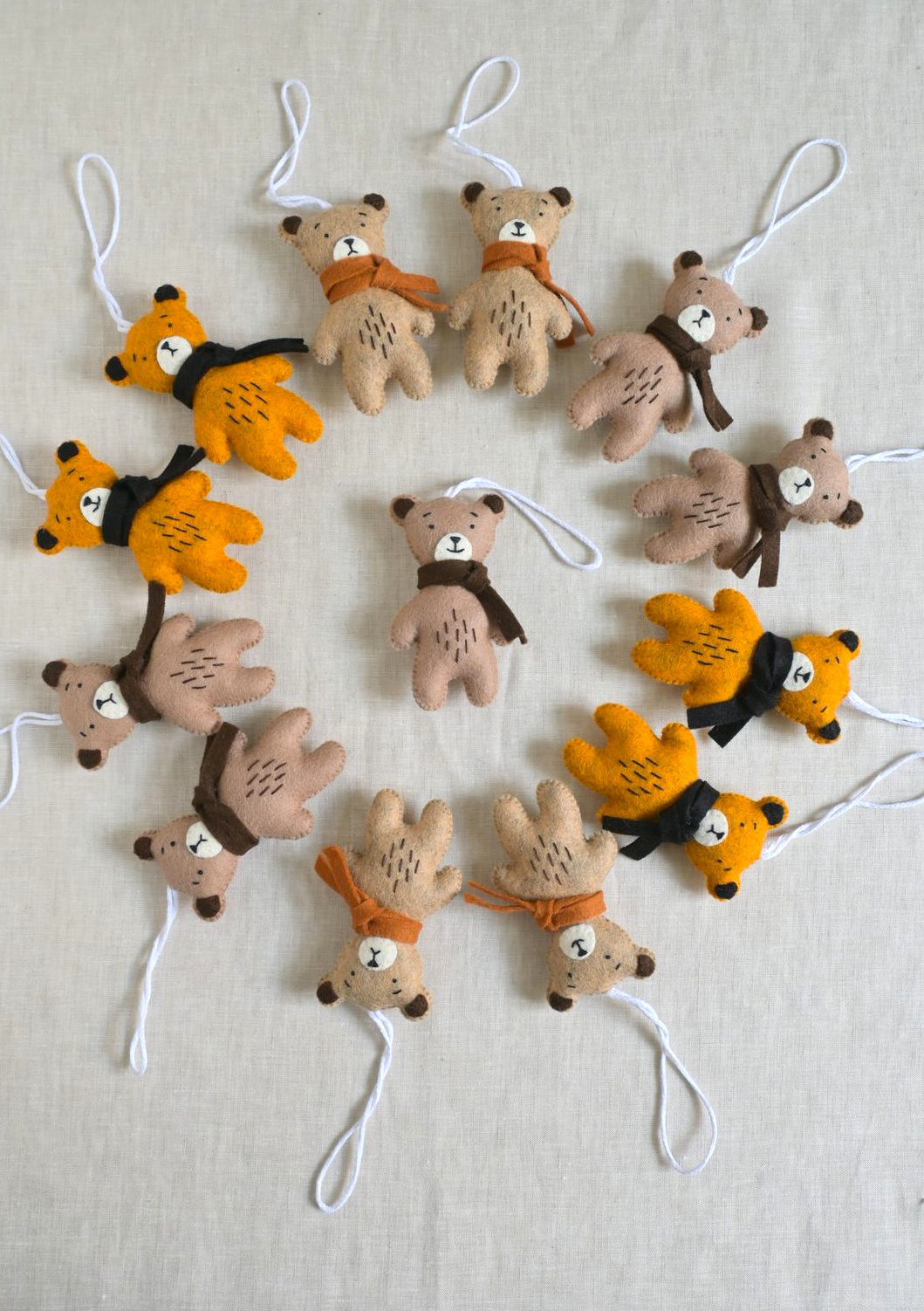 vánoční medvídci