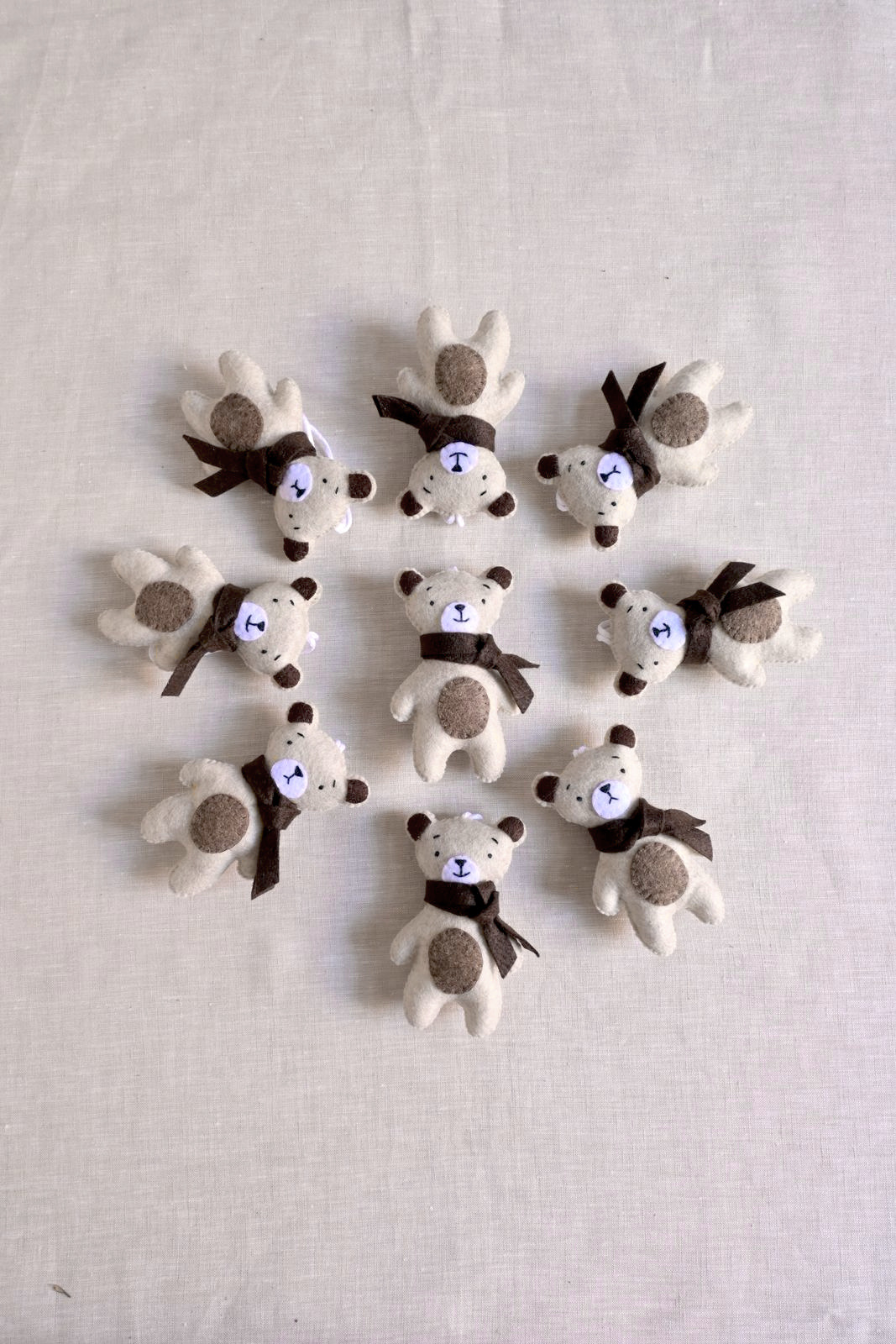 vánoční medvídci